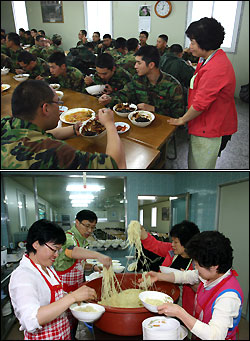 의정부교구 연천본당, 14년째 이어온 사병들 위한 ‘사랑의 점심식사’